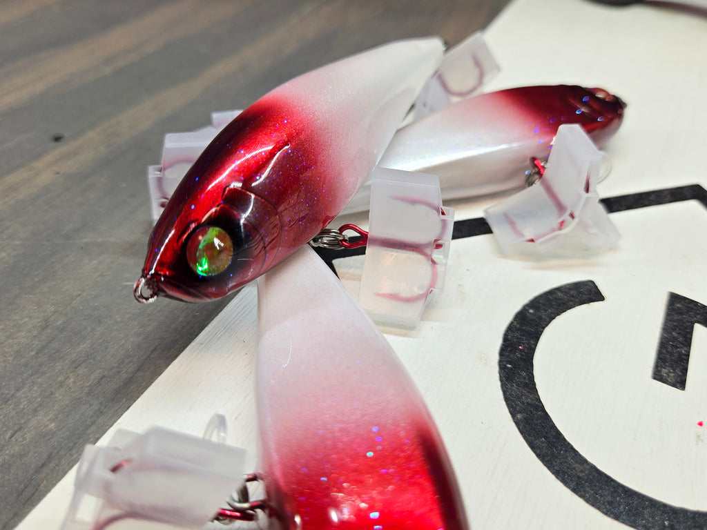 3.5" Twitchbait- Redhead