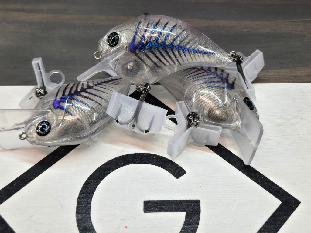 S Series 1.5 Squarebill- Icy Bones