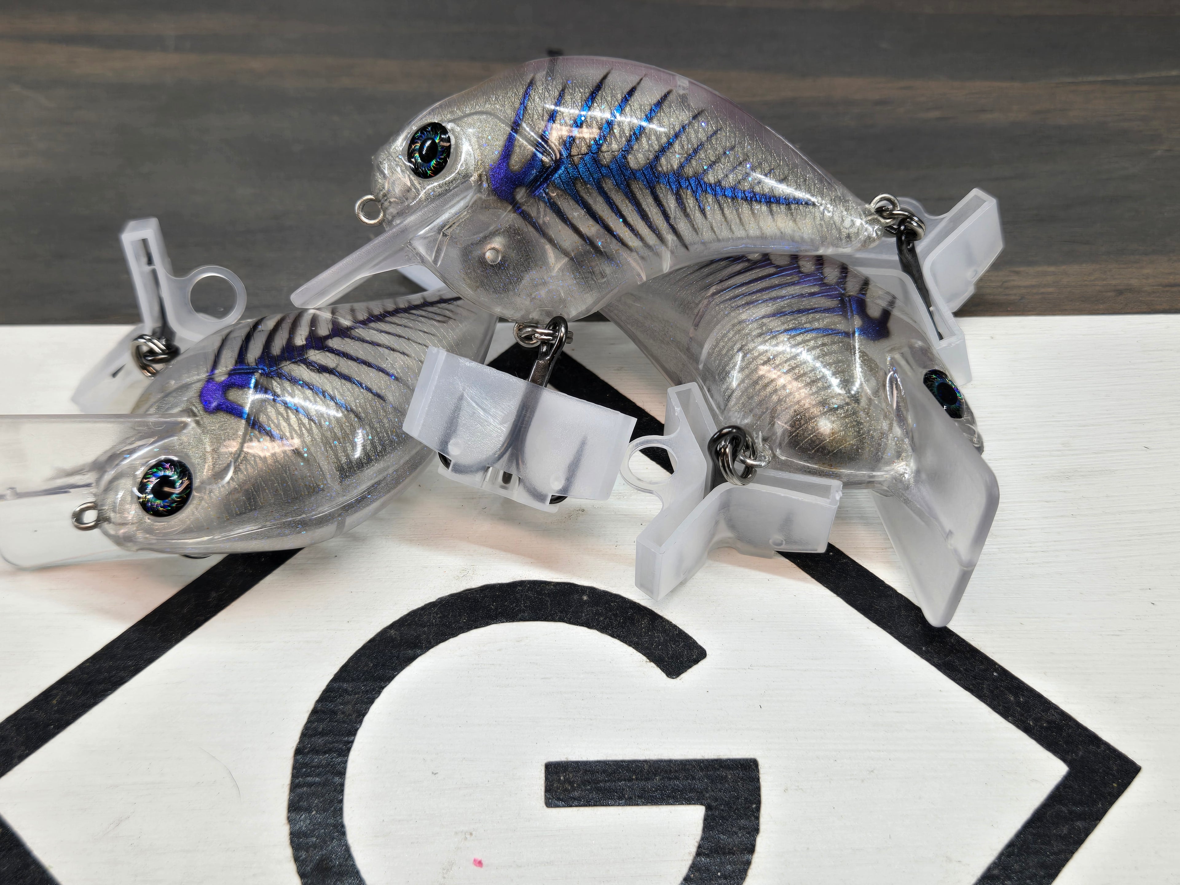 S Series 1.5 Squarebill- Icy Bones