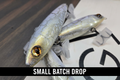 Walking Stick Golden Crackle close-up with Small Batch Drop banner